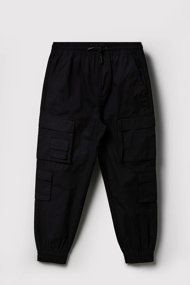 Boys Multi Pocket Cargo Jogger