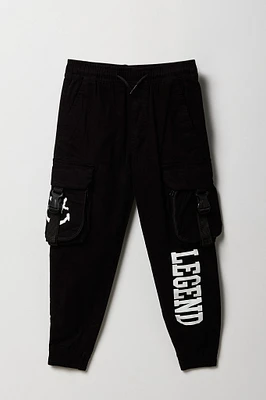 Boys Legend Graphic Cargo Jogger