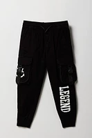 Boys Legend Graphic Cargo Jogger