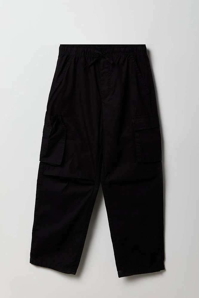 Boys Straight Leg Cargo Jogger