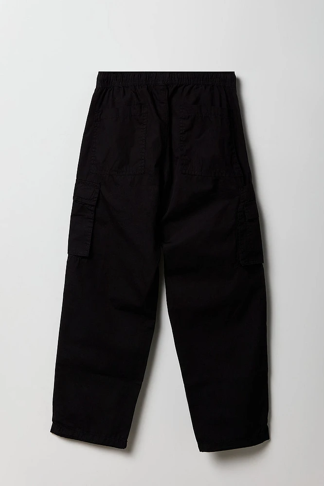 Boys Straight Leg Cargo Jogger