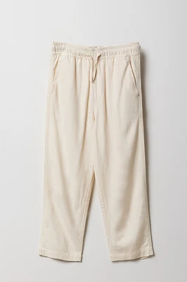 Pantalon en lin à jambe droite pour garçon