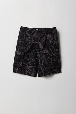 Boys Camo Print Cargo Short