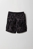 Boys Camo Print Cargo Short