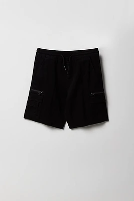 Boys Cargo Zipper Pocket Short
