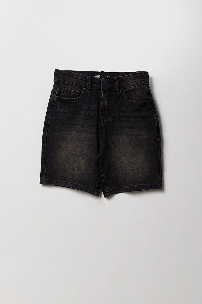 Short en denim pour garçon