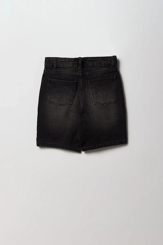 Short en denim pour garçon