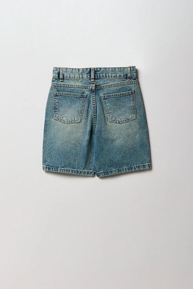 Short en denim pour garçon