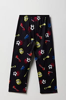 Boys Graphic T-Shirt & Printed Pant 2 Piece Pajama Set