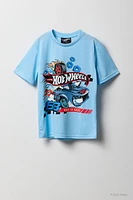 Ensemble-pyjama deux pièces t-shirt et short à imprimé Hot Wheels™ pour garçons