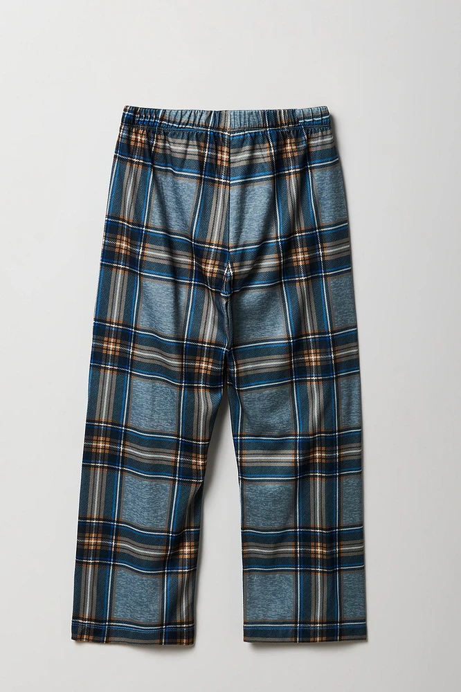 Boys Plaid Pajama Pant