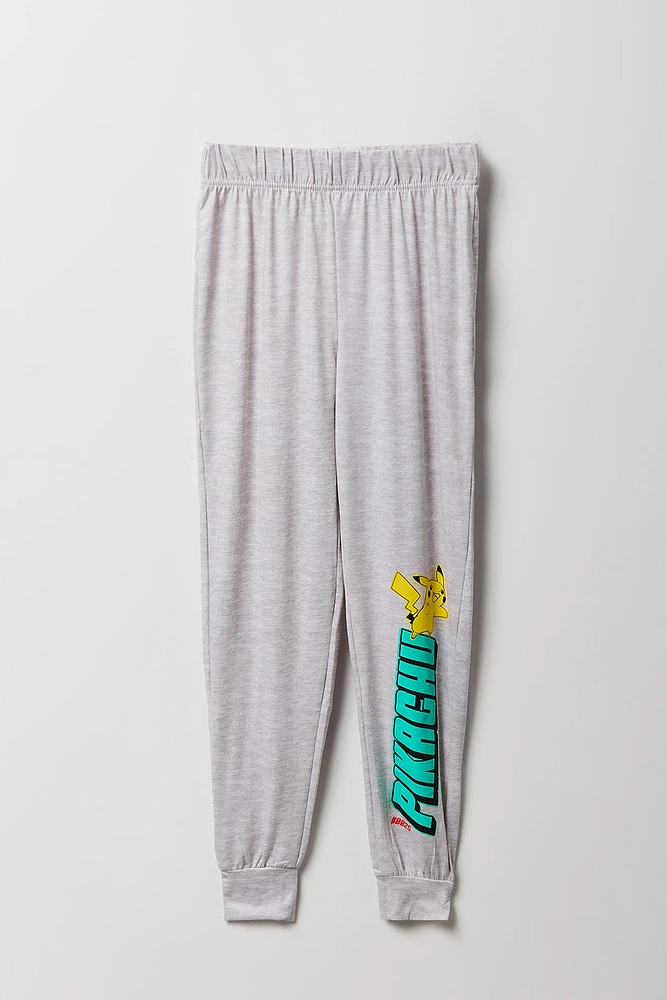 Ensemble pyjama avec t-shirt et jogger à imprimé Pokémon pour garçon