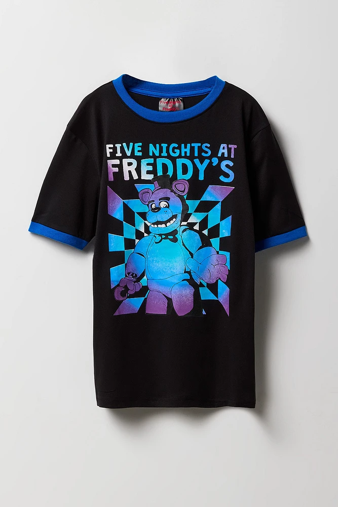 Boys Five Nights at Freddy's T-Shirt & Jogger 2 Piece Pajama Set