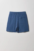 Short froissé à taille coulissante pour garçon
