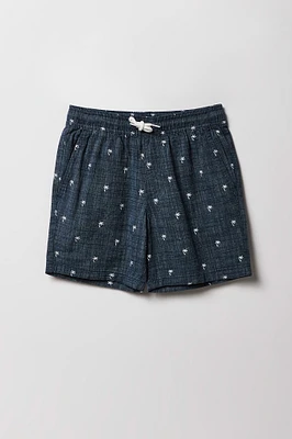 Short à taille coulissante imprimé Summer pour garçons