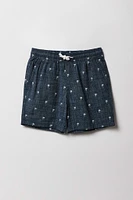 Short à taille coulissante imprimé Summer pour garçons