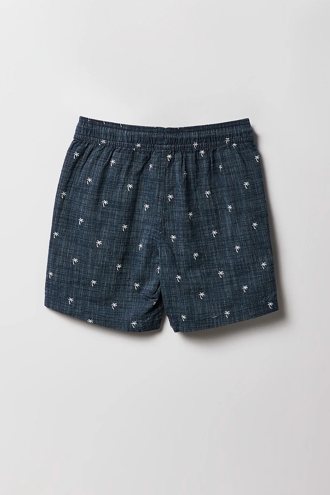 Short à taille coulissante imprimé Summer pour garçons