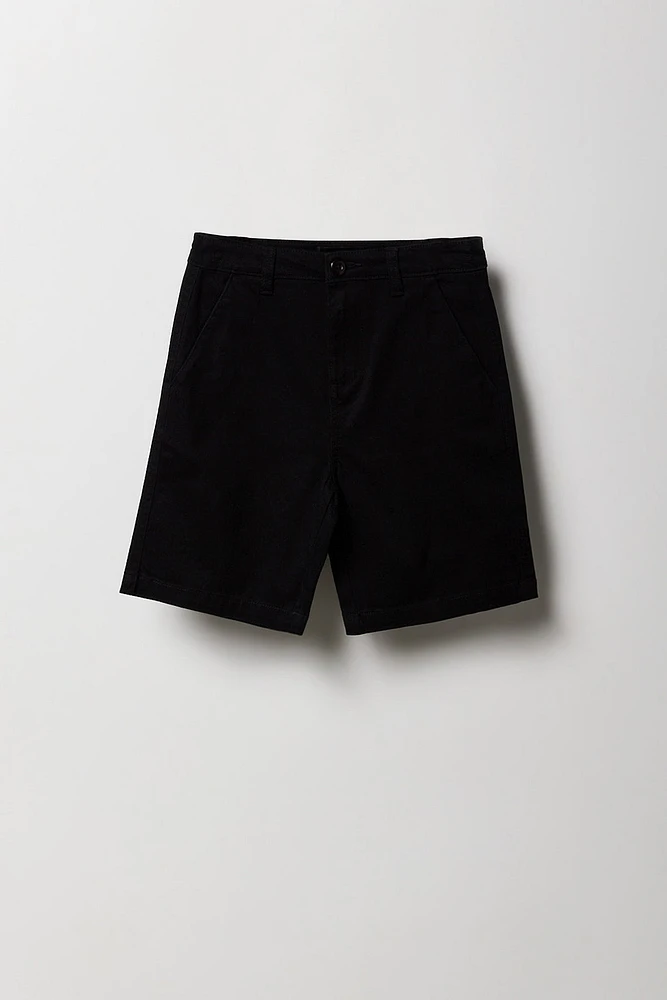 Boys Chino Solid Short