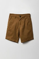 Short chino long pour garçon
