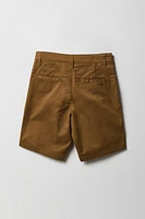 Short chino long pour garçon