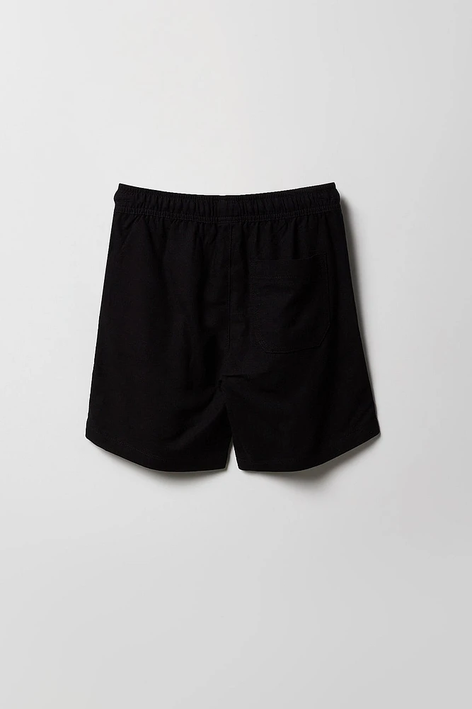 Boys Linen Drawstring Short