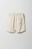 Short en lin à taille coulissante pour garçon