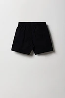 Boys Solid Drawstring Short