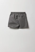 Boys Solid Drawstring Short