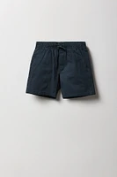 Boys Solid Drawstring Short