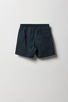 Boys Solid Drawstring Short