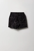 Short uni à taille coulissante pour garçon