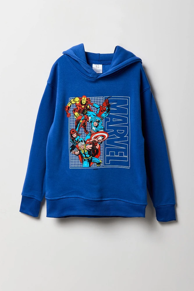 Boys Marvel Graphic Fleece Hoodie