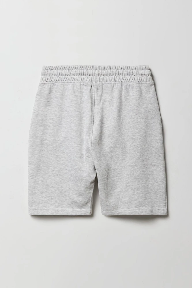 Short en molleton à imprimé LA pour garçon