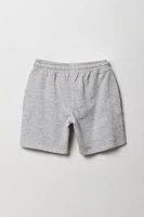 Short long en molleton imprimé pour garçon