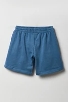 Short long en molleton imprimé pour garçon