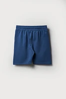 Boys Embossed Fleece Short