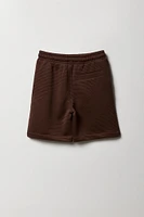 Short texturé pour garçon