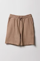 Short à taille coulissante texturé Geo pour garçons
