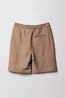 Short à taille coulissante texturé Geo pour garçons