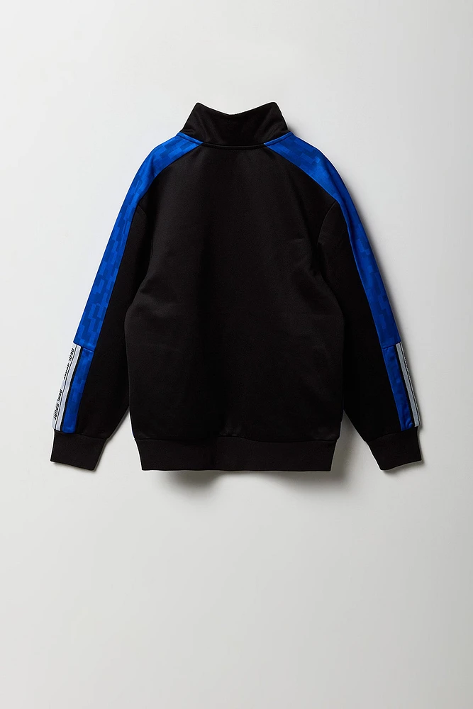 Boys Football Club Colourblock Zip-Up Jacket