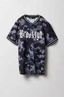 Boys Printed Mesh Jersey