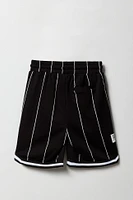 Short de basketball en filet imprimé pour garçon