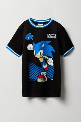 Boys Sonic Graphic Mesh Jersey
