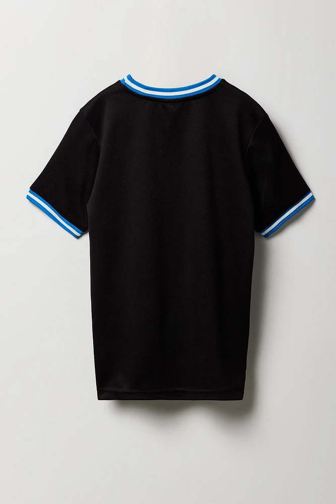 Boys Sonic Graphic Mesh Jersey