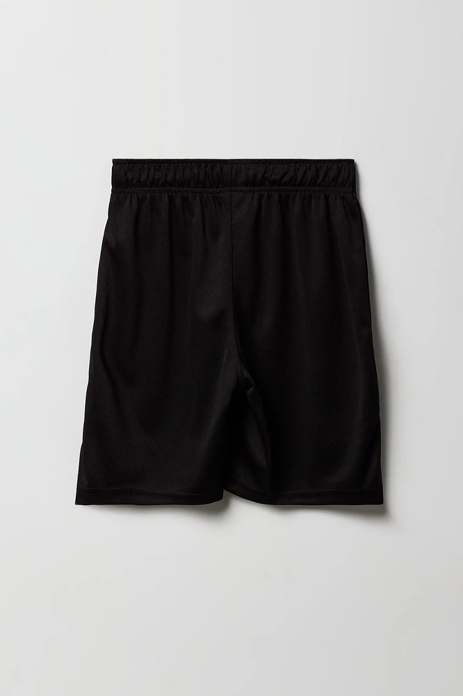 Boys Active Sonic Graphic Mesh Short