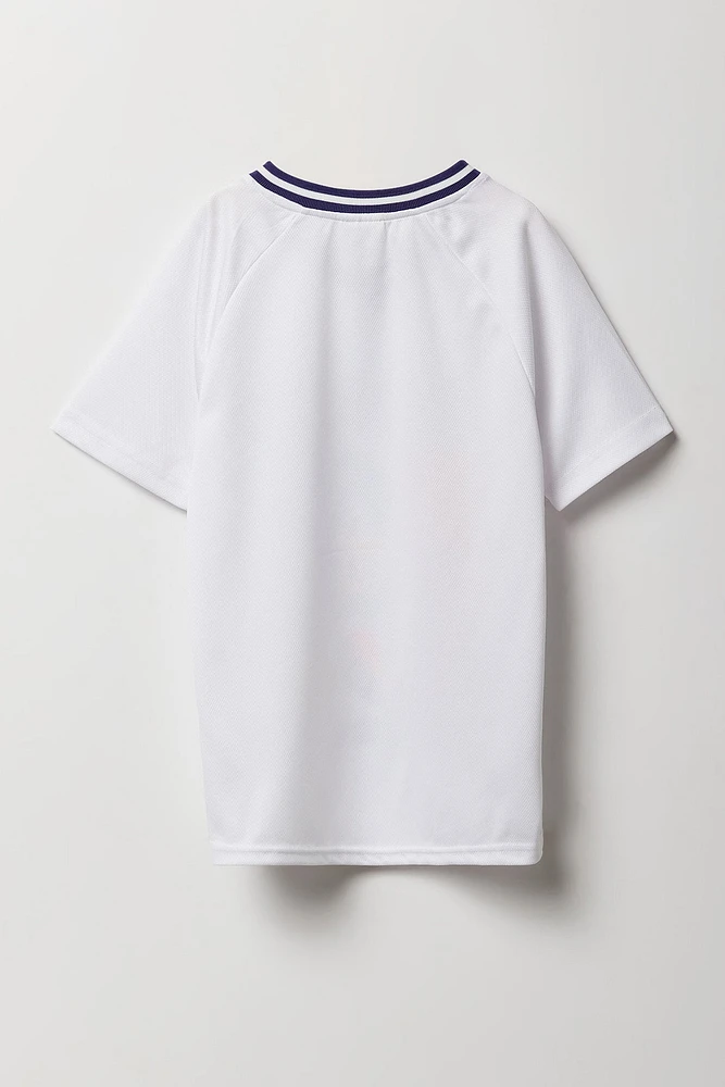 Jersey en filet à imprimé Sonic the Hedgehog pour garçon
