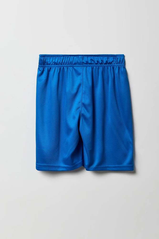 Short Active en filet à imprimé Sonic the Hedgehog pour garçon
