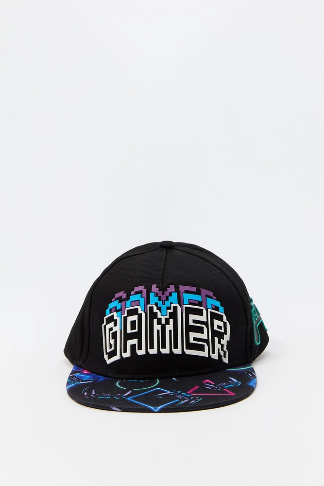 Casquette réglable à imprimé Gamer pour garçon