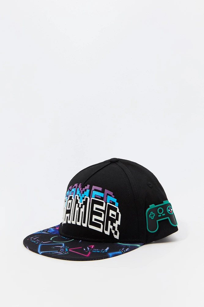 Casquette réglable à imprimé Gamer pour garçon