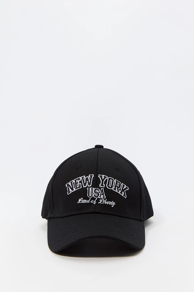 Boys City Embroidered Baseball Hat